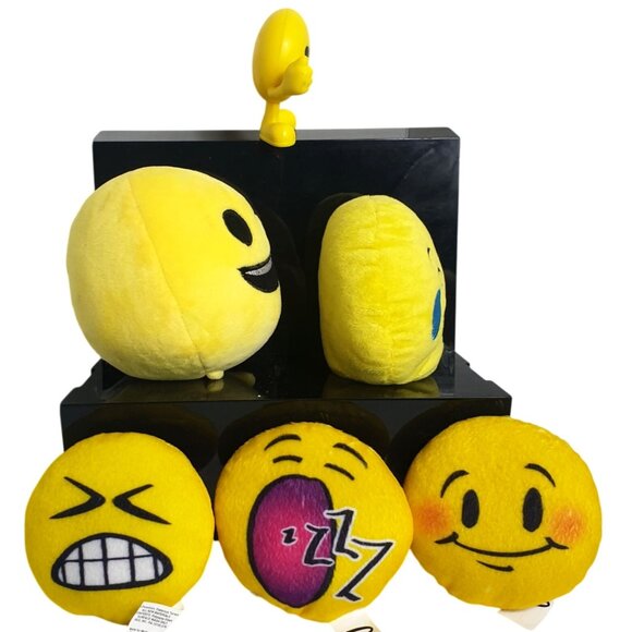 Cute Emoji Plush Variety Set Of 6 By Magic Time Imoji Series - Picture 2 of 7
